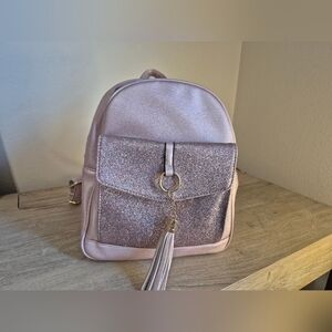 Glittery Pink Backpack